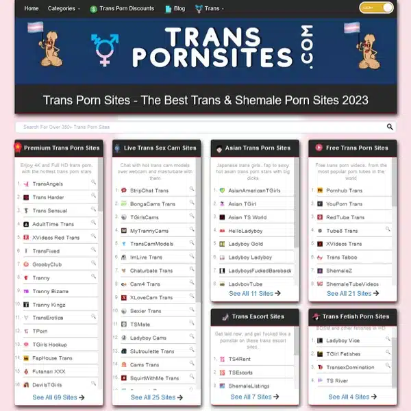 Trans Porn Sites