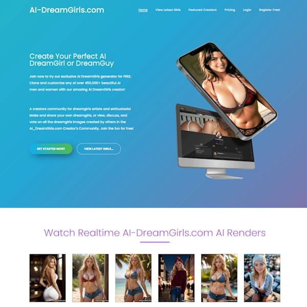 AI-DreamGirls homepage